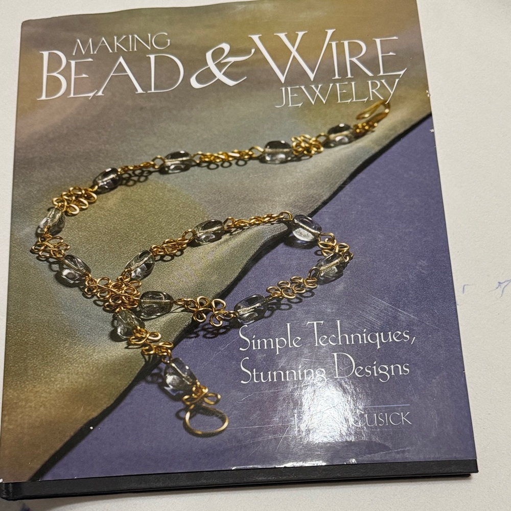 Making Bead & Wire Jewelry book like new never used